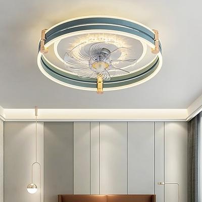 luxus led deckenventilator licht deckenventilator lampe wohnzimmer esszimmer fan lampe schlafzimmer deckenventilator