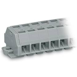 WAGO 260-206 Klemmenleiste 8 mm Zugfeder Belegung: L Grau 50 St.