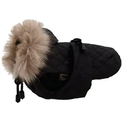 Grande Finale DERKA CZARNA PIKOWANA rozmiar 8 41cm (8, Hundemantel), Hundemantel