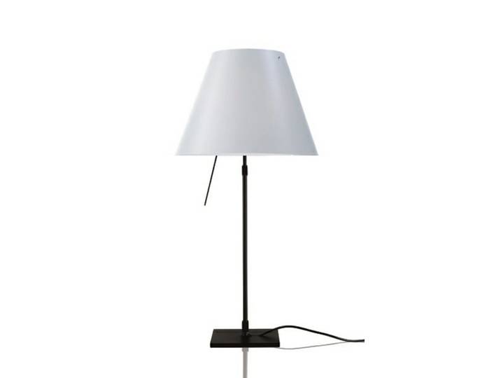 Costanza Tischleuchte m/Dimmer Schwarz/White - Luceplan - Wohnzimmer - Aluminium