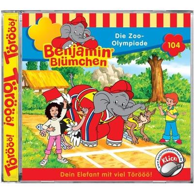 Benjamin Blümchen 104. Die Zoo-Olympiade - Elfie Donnelly, CD, 4001504255046