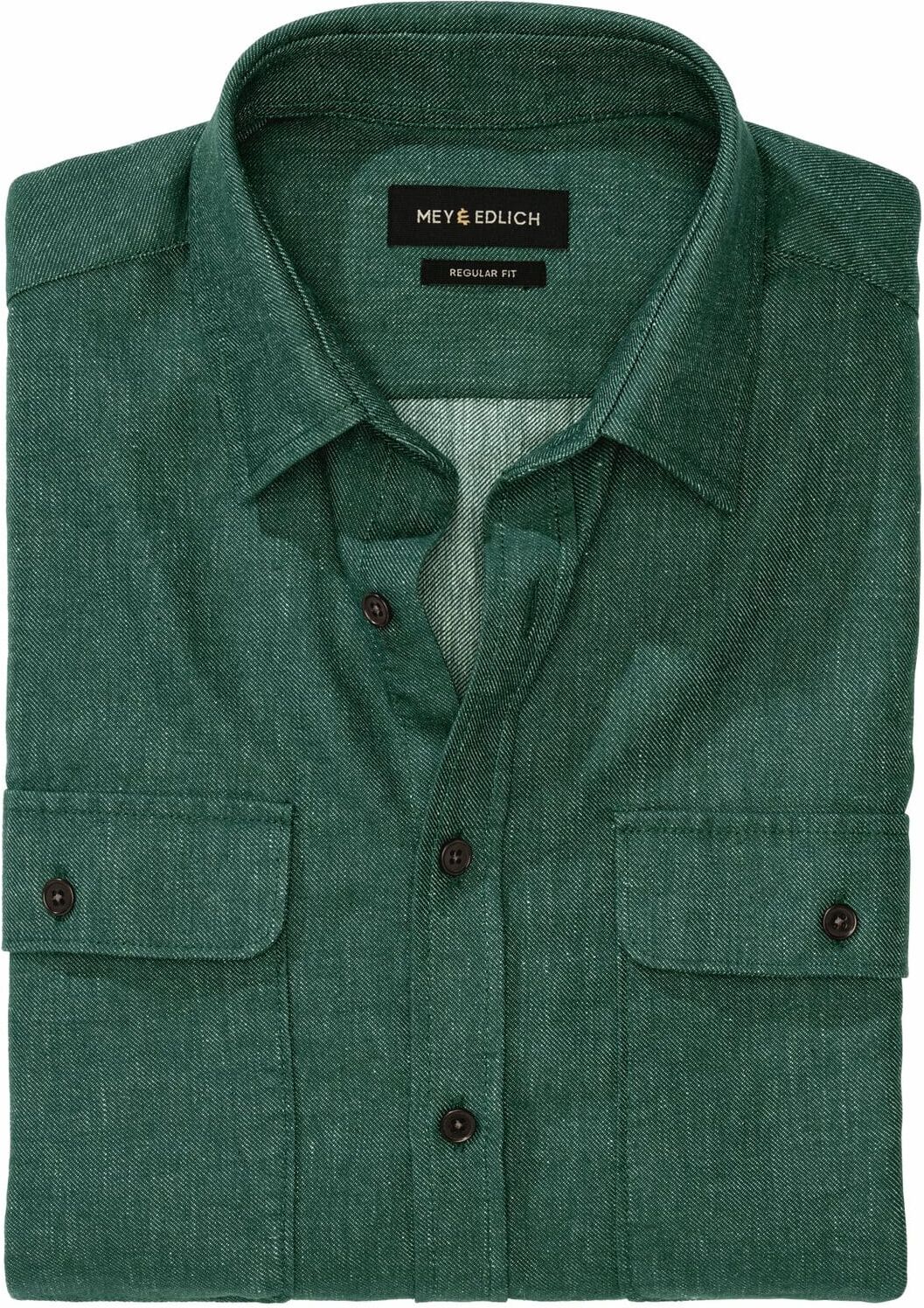 noch offen Italo-Overshirt Grün XXL