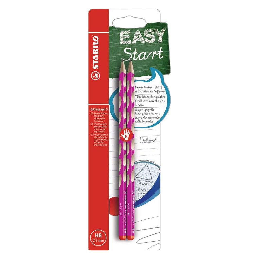 Stabilo EASYgraph S Bleistift Rechtshänder HB (2.20 mm, HB, 2x) (B-53111-10)