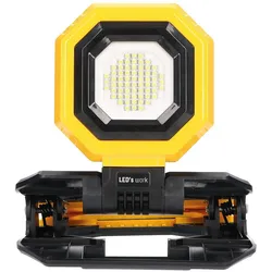 LED Akku Arbeitsleuchte, mit Gerüstklemme LEDs Work