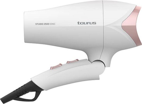 Taurus Studio 2500 Foldbar Hårtørrer, 2400w, Hvid