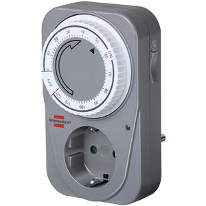 Brennenstuhl Zeitschaltuhr MC 120, mechanisch, Steckdose