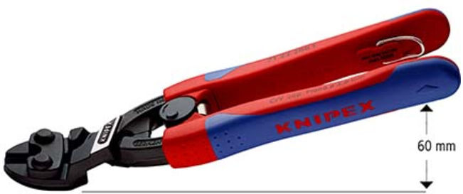 KNIPEX CoBolt®, Coupe-boulons compact Knipex (71 22 200 T BK)