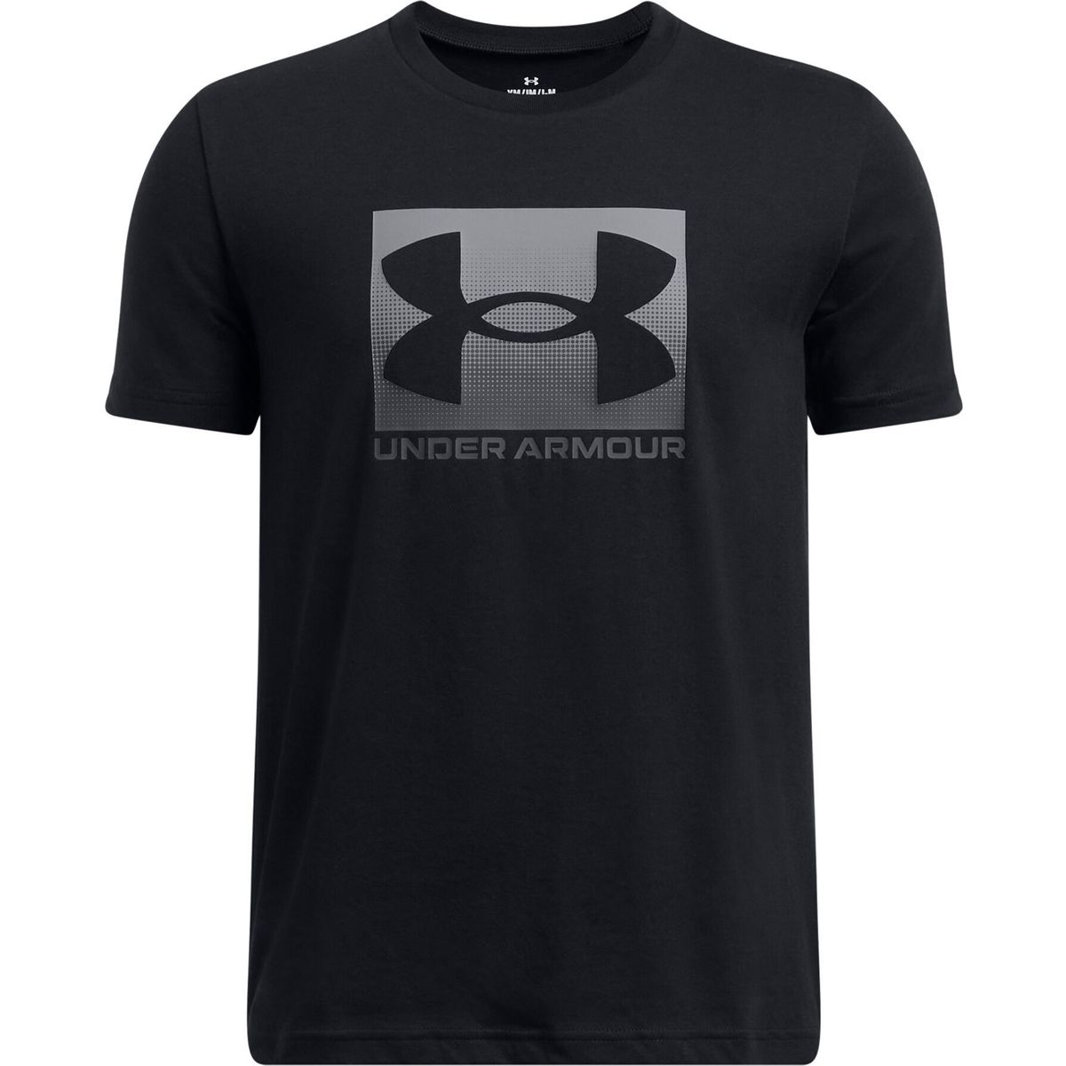 Under Armour B Boxed Sports Update SS black pitch gray (001) L 1388672-001-YLG