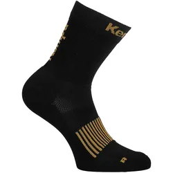 Kempa Logo Classic Handballsocken Kinder schwarz/gold 36-40