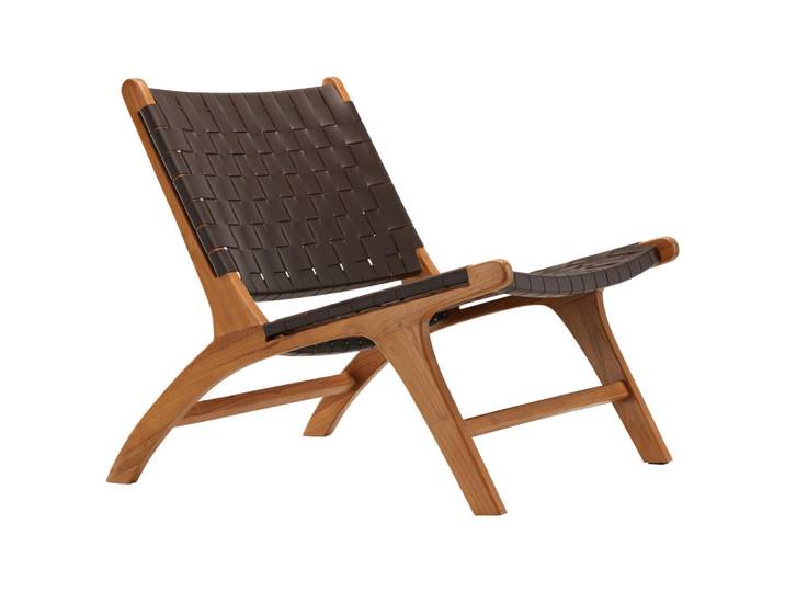 Livetastic Sessel, Braun, Holz, Teakholz, 65x69x77 cm, abwischbar, Wohnzimmer, Sessel, Sonstige Sessel