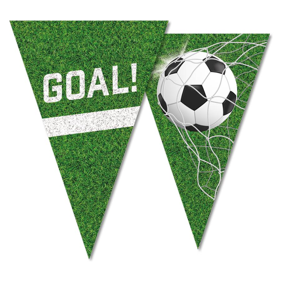 Globos Europe Fussball-Flaggengirlande, 10 Meter (1 Stk.) (69509856)
