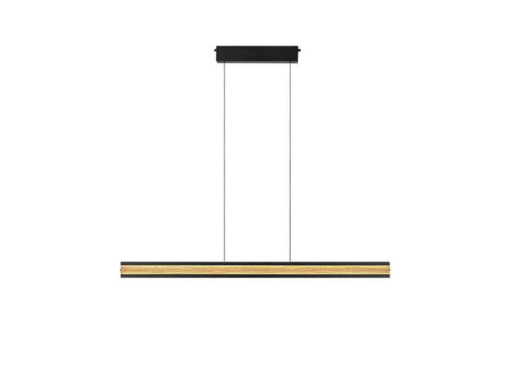 Herzblut Led-Hängeleuchte, Eichefarben, Holz, Asteiche, rechteckig, 3.6x45-200x120 cm, Europäischer Sicherheitsstandard, Schutzklasse I (Erdungsanschluss), getrennt schaltbar, höhenverstellbar, LED-Leuchtmittel austauschbar, Farbtemperaturwechsler, Lampen & Leuchten, Innenbeleuchtung, Hängelampen, Pendelleuchte