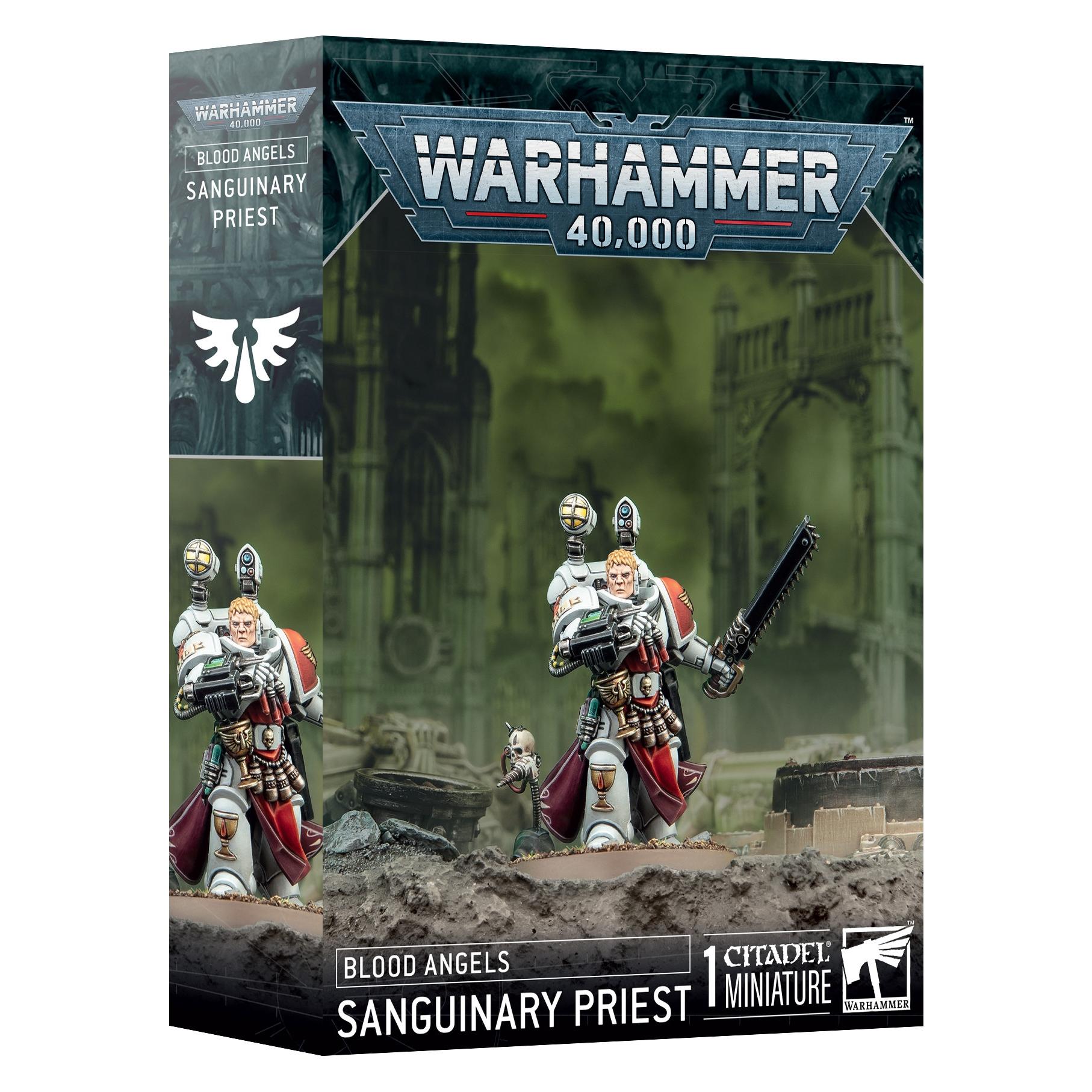 Games Workshop Warhammer 40k - Blood Angels Pretre Sanguinien (2024) (Kunststoff) (41-48)