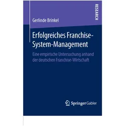 Erfolgreiches Franchise-System-Management, Fachbücher von Gerlinde Brinkel