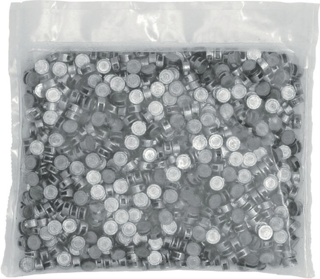 Plombs de scellement D. scellés 10 mm rond sans Draht 380pièces/kg 1kg/UE ; Industrial Quality Supplies (9192010)