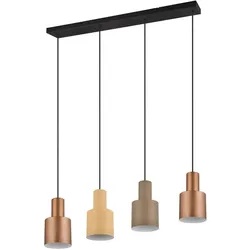 Trio, Pendelleuchte, Pendant Lamp Agudo 4-Pc E27 Multicolor (E27)
