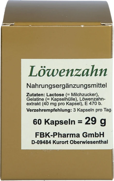 Löwenzahn Kapseln 60 St