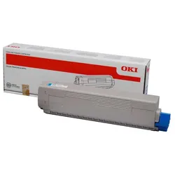 Oki C822 (44844615) - toner, cyan