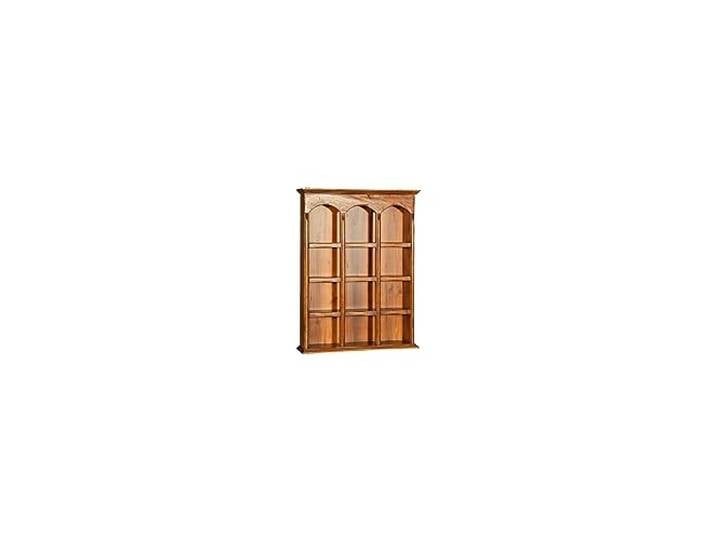 Biscottini Hängeschrank für Küche und Bad aus Holz 54 x 12,5 x 72 cm Vitrine im Shabby Chic Hängeschrank für Badezimmer Badezimmerschrank