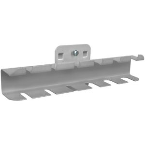 ADB Werkzeughalter 23159, grau, für Lochwand, Schraubendreherhalter 6-fach, aus Metall