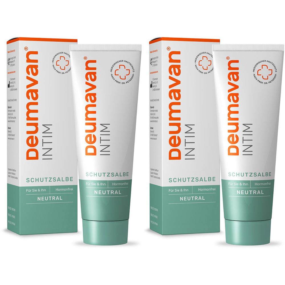 Deumavan Schutzsal Neutral x2 2x125 ml Fettsalbe