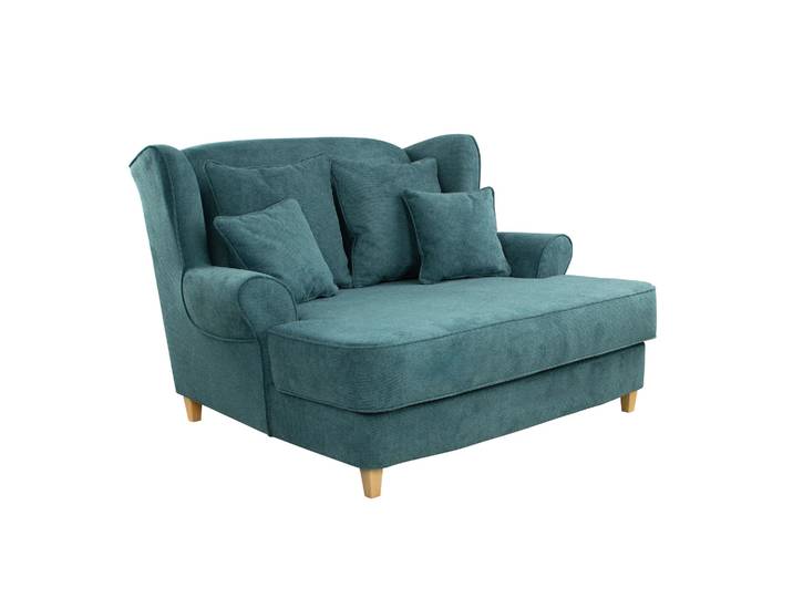 Tchibo - XXL-Ohrensessel »Harvard« - 154x144x102cm - petrol -