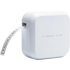 Brother Beschriftungsgerät P-touch CubePlus, PTP710BTHZ1, weiß, bis 24mm Bandbreite, USB, Bluetooth