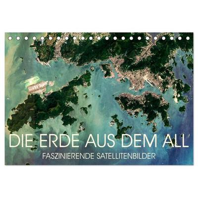 Die Erde aus dem All (Tischkalender 2026 DIN A5 quer), CALVENDO Monatskalender