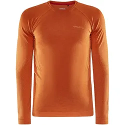 CRAFT Active Comfort Core Dry Langarmshirt Funktionsshirt Herren B580000 - chestnut S