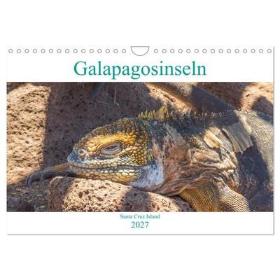 Die Galapagosinseln - Santa Cruz Island (Wandkalender 2027 DIN A4 quer), CALVENDO Monatskalender