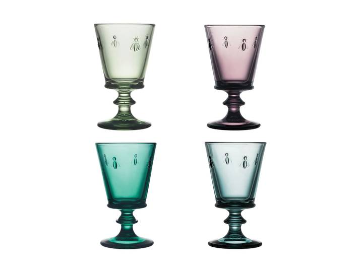 La Rochère Verre à vin Abeille 24 cl, lot de 4 Multicolore