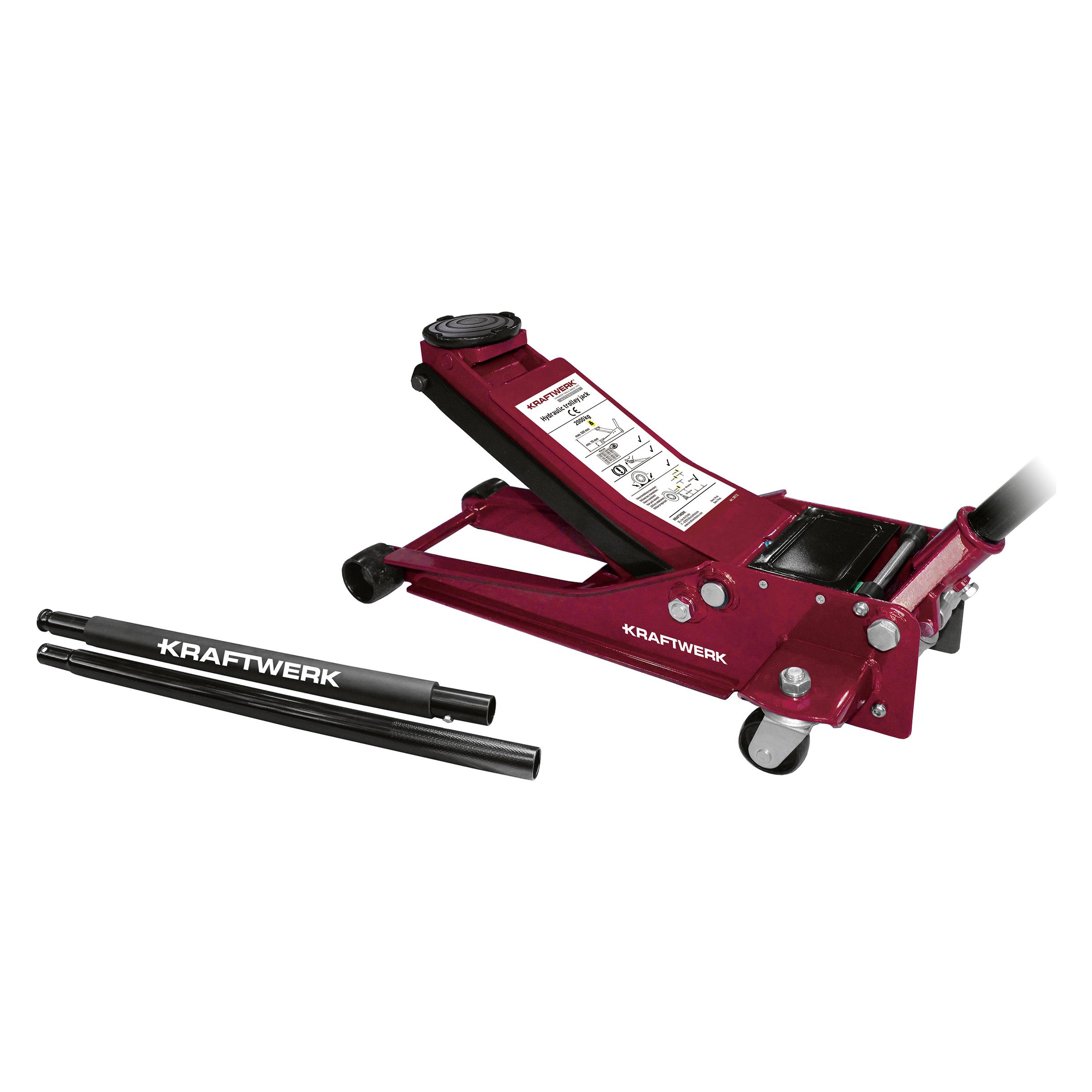 Kraftwerk Garagen-Wagenheber (2000 kg, 7.50 - 50.50 cm) (38112)