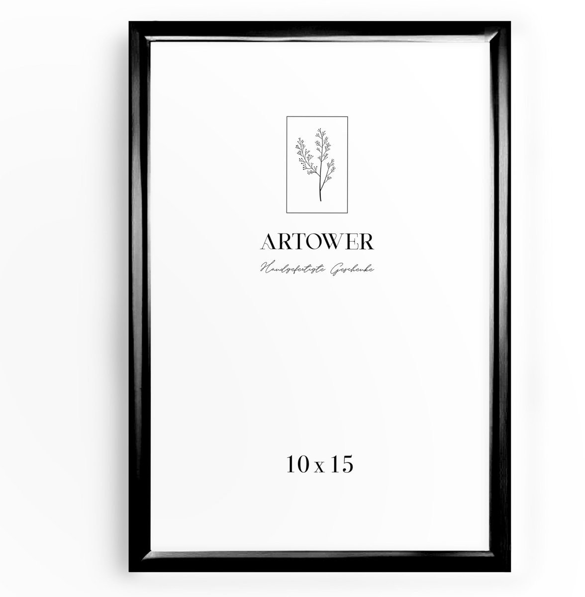 Artower Fotolijst Zwart Metaal 10x15 cm