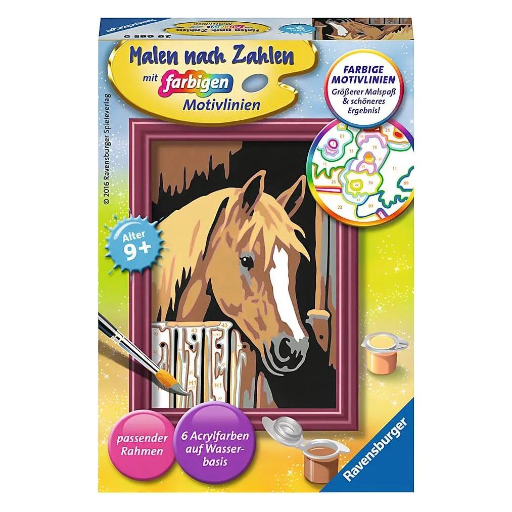 Ravensburger Pferd im Stall (29685)