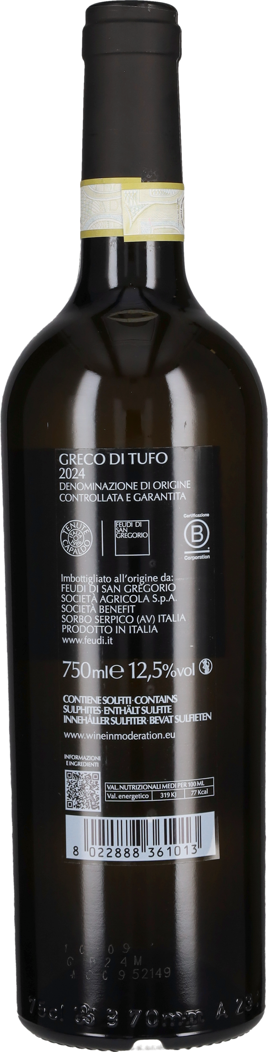 Greco di Tufo Feudi di San Gregorio 2025