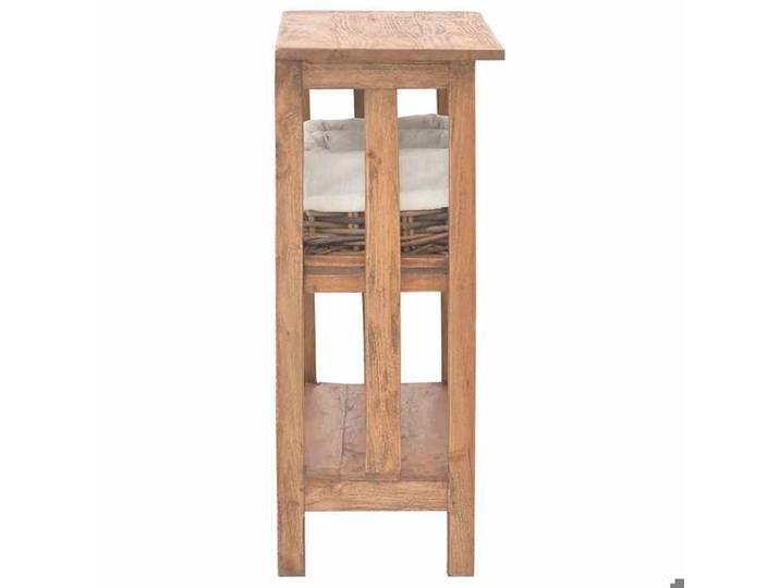 Table d'appoint Table de Salon - Table console - bois d'acajou massif 69x28x70 cm - design élégant(23532)