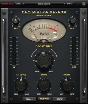 Plug And Mix Digital Reverb