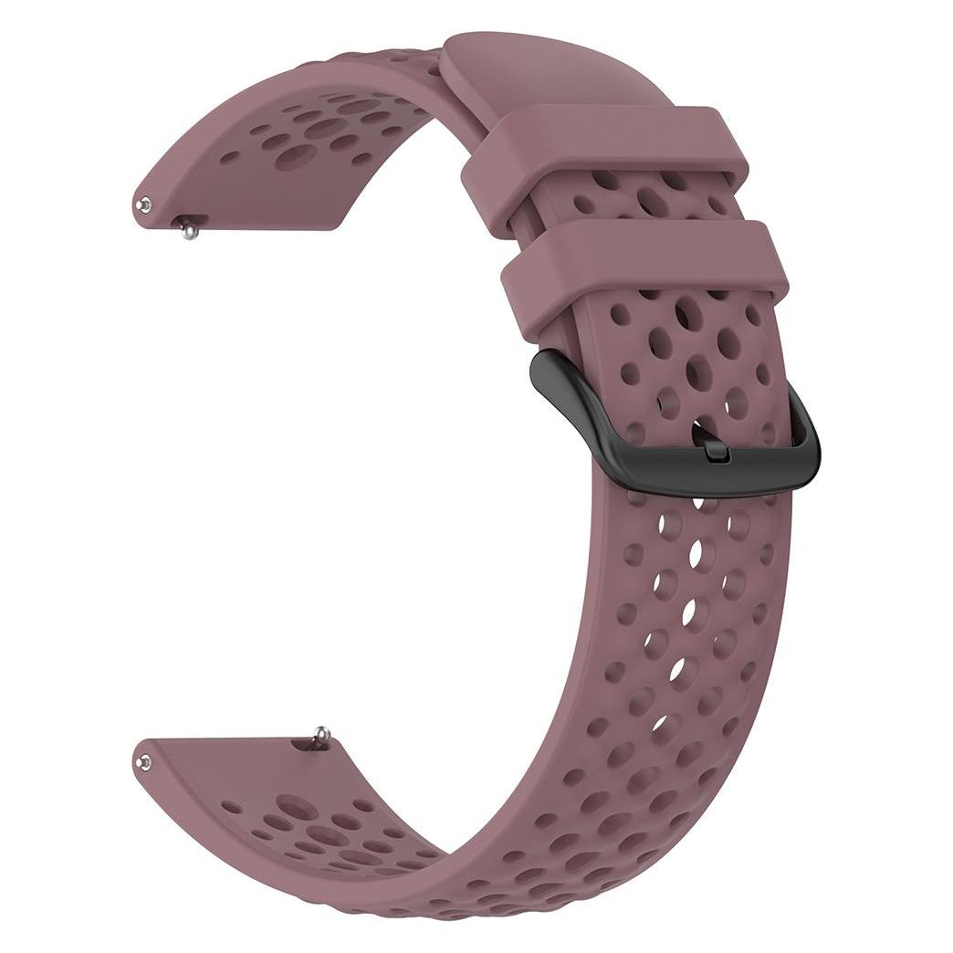 Techsuit - Watchband 22mm (W083) - Amazfit Active Max - Purple (22 mm, Silicone) (68332350)