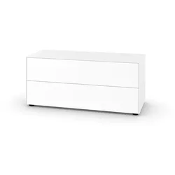 TV-Lowboard Pur Box 2.0 Weiß
