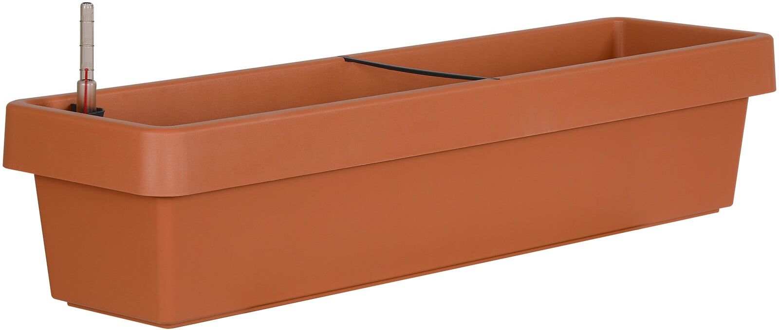 Geli Bewässerungsblumenkasten Viva Kunststoff terrakotta 80 cm