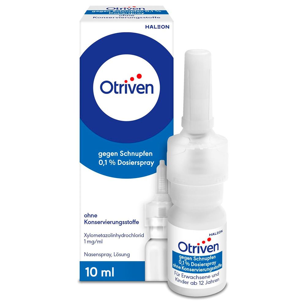 Otriven 0,1% Dosierspray o.Konservierungsstoffe 10 ml
