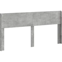 vidaXL Kopfteil Betongrau PB