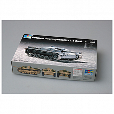 Trumpeter - German Sturmgeschütz III Ausf. F - 1:72 - 82 Teile 309316