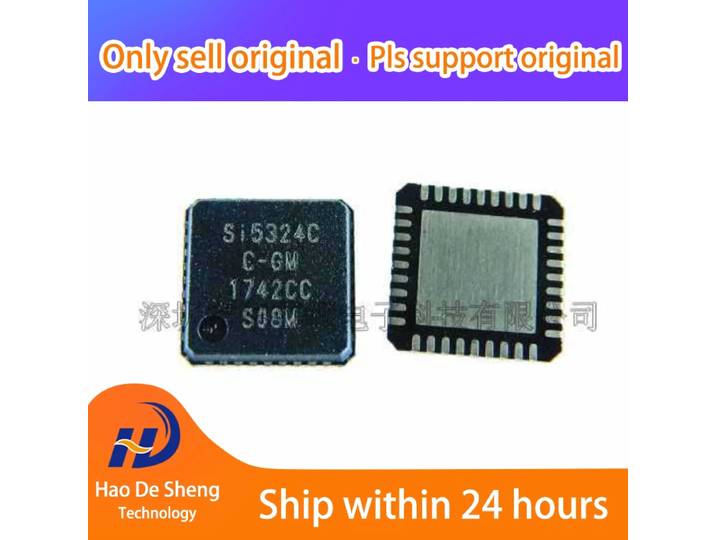 1 pièces/uno SI5324A-C-GM SI5324AC-GM QFN-36 nouveau Original en stock