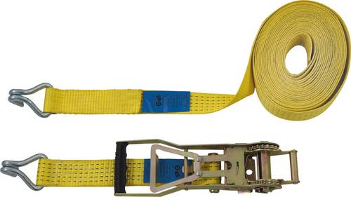 Petex 43193019 Zweiteiliger Spanngurt Zugkraft LC Niederzurren (einzeln/direkt)=2500 daN (L x B) 10m x 50mm Langhebel-Ratsche EN