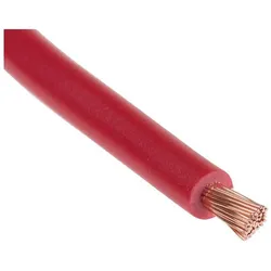 RS PRO, Kabelleitung, BK PVC Flexi Switchgear 2.5 Red Cable (25 m)