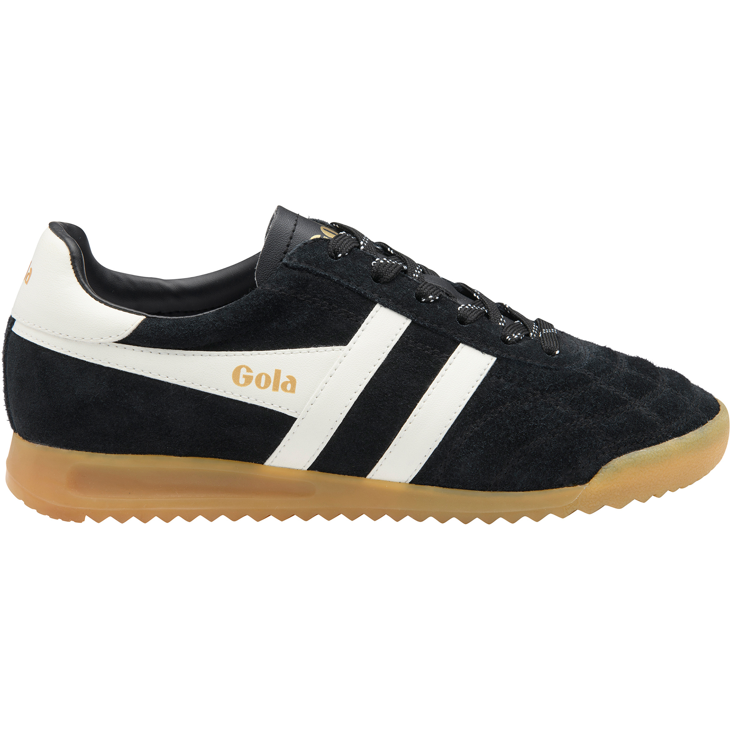 Gola Stadium Suede Damen Freizeitschuhe schwarz Größe 42 Lifestyle