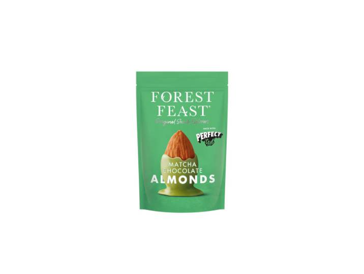 Amandes au chocolat matcha Forest Feast, 120 g