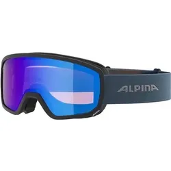 ALPINA Damen Skibrille/Snowboardbrille "Scarabeo S MM", Größe ONE SIZE in Blau Blau