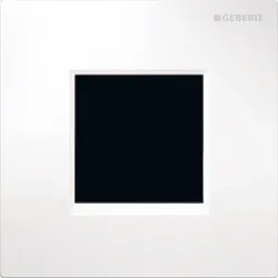 Geberit Typ 20 Abdeckplatte, eckig für UR-Strg. IR, weiß